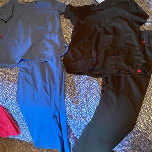 5 pair of scrubs!